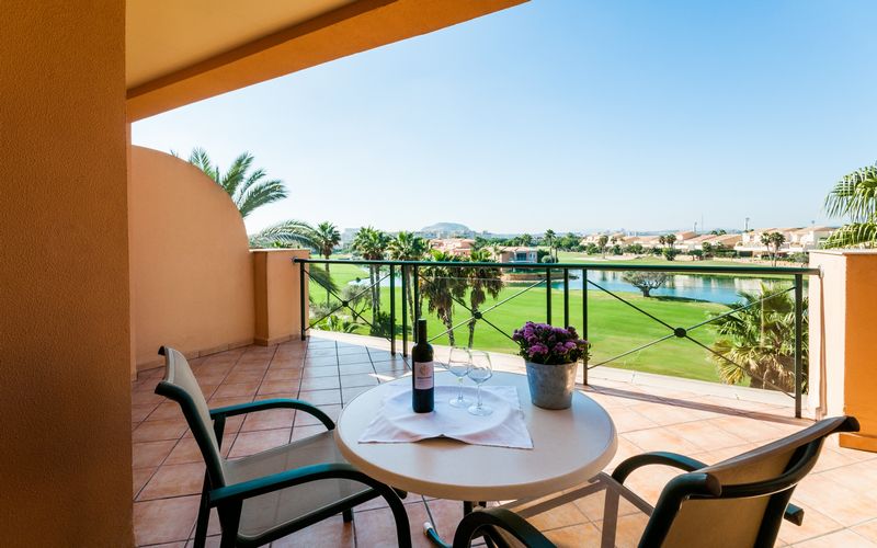 alicante golf hotel balcony