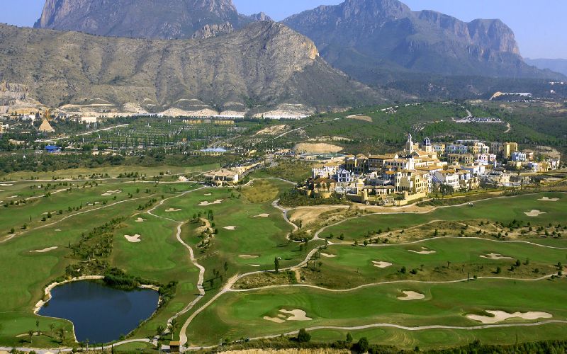 Melia Villaitana Golf Aerial Costa Blanca