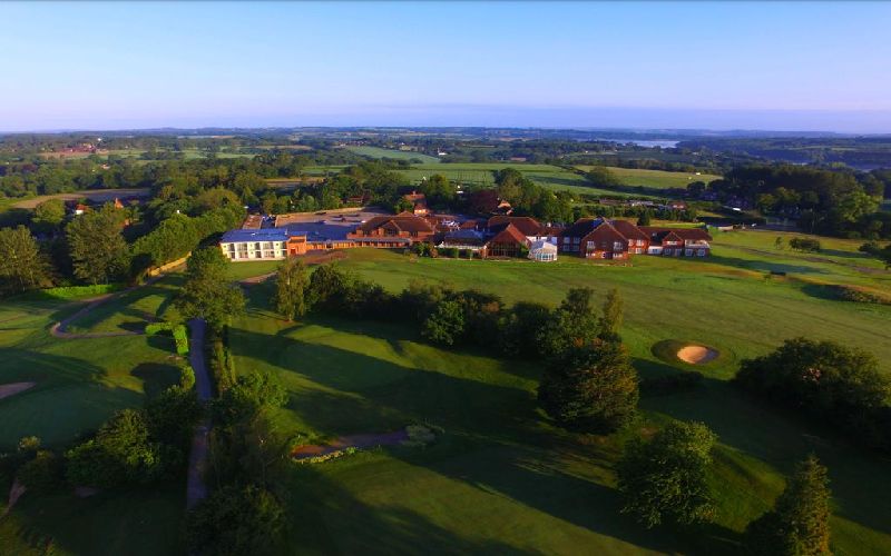 dale hill golf resort aerial