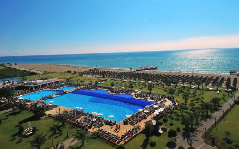 voyage belek golf hotel outdoor pool