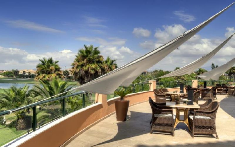 hotel alicante golf bar terrace