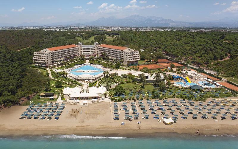 kaya belek golf resort aerial