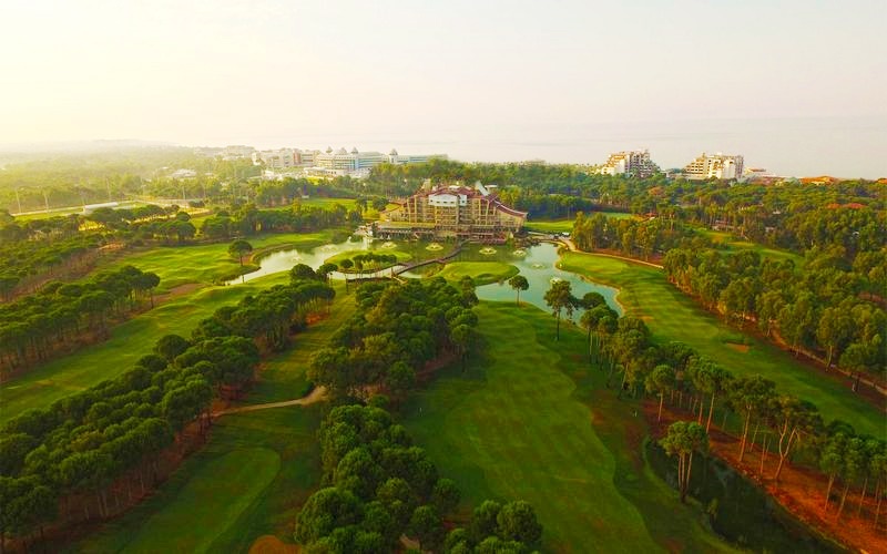 sueno hotels golf belek aerial