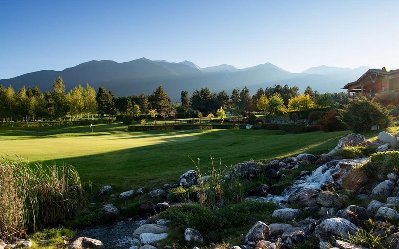 Pirin Golf course stream