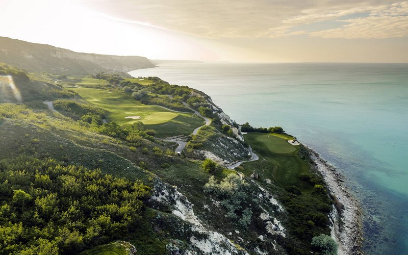 Thracian Cliffs golf course view