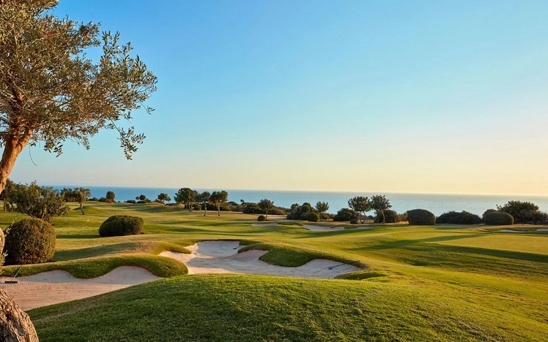 aphrodite hills golf course bunker