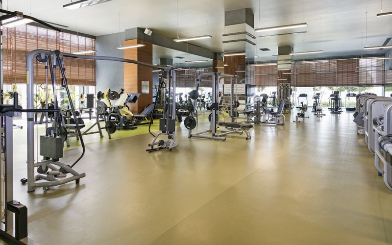 titanic deluxe golf belek gym
