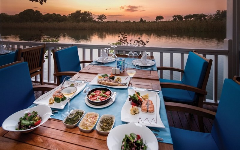 titanic deluxe golf belek sunset
