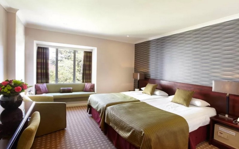 manor house at celtic manor twin room