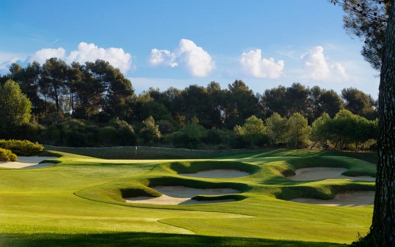 real club de golf el prat bunkers