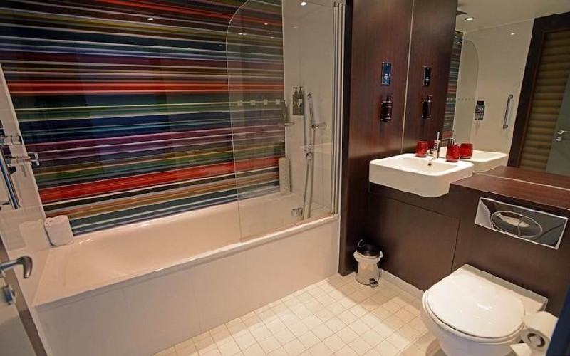 village hotel bathroom