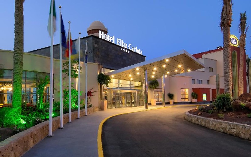 elba carlota hotel entrance