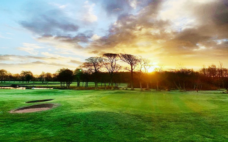 formby-hall-golf-course-sunset