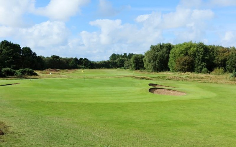 formby ladies golf course green
