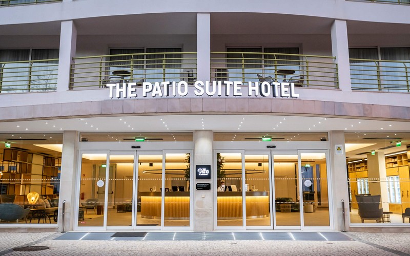 The Patio Suite Hotel Entrance
